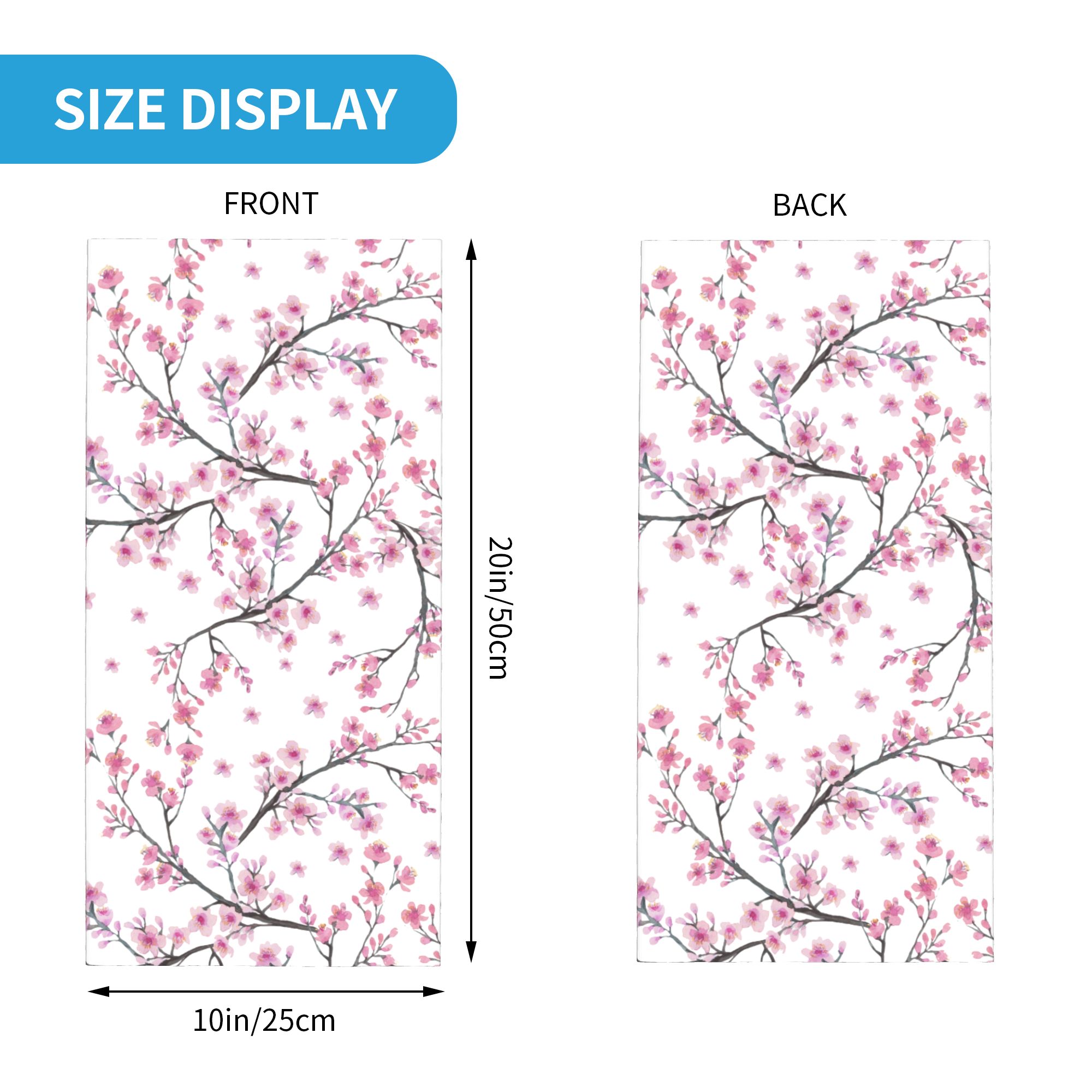 Japan Sakura Cherry Blossoms w – обзор и цена Neck Gaiter Face Cover