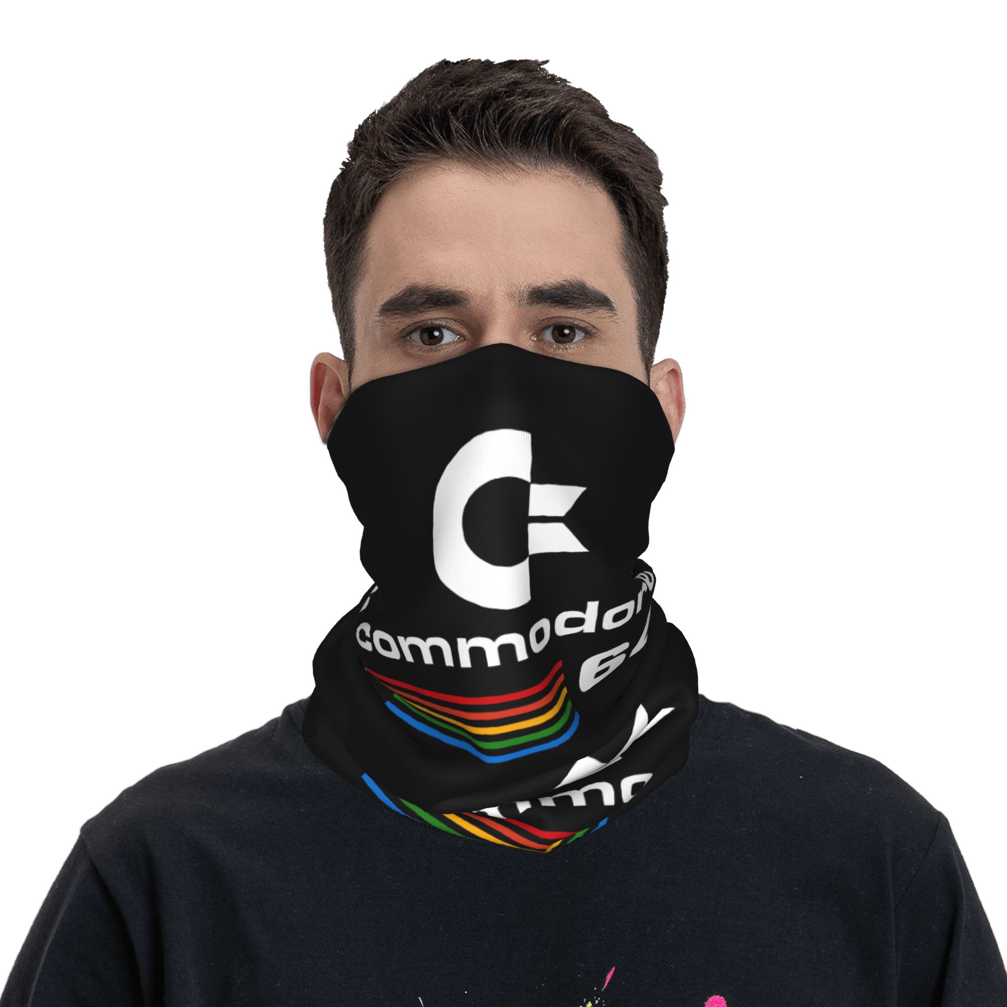 Custom Commodore 64 Bandana Ne – обзор и цена Neck Gaiter Face Cover