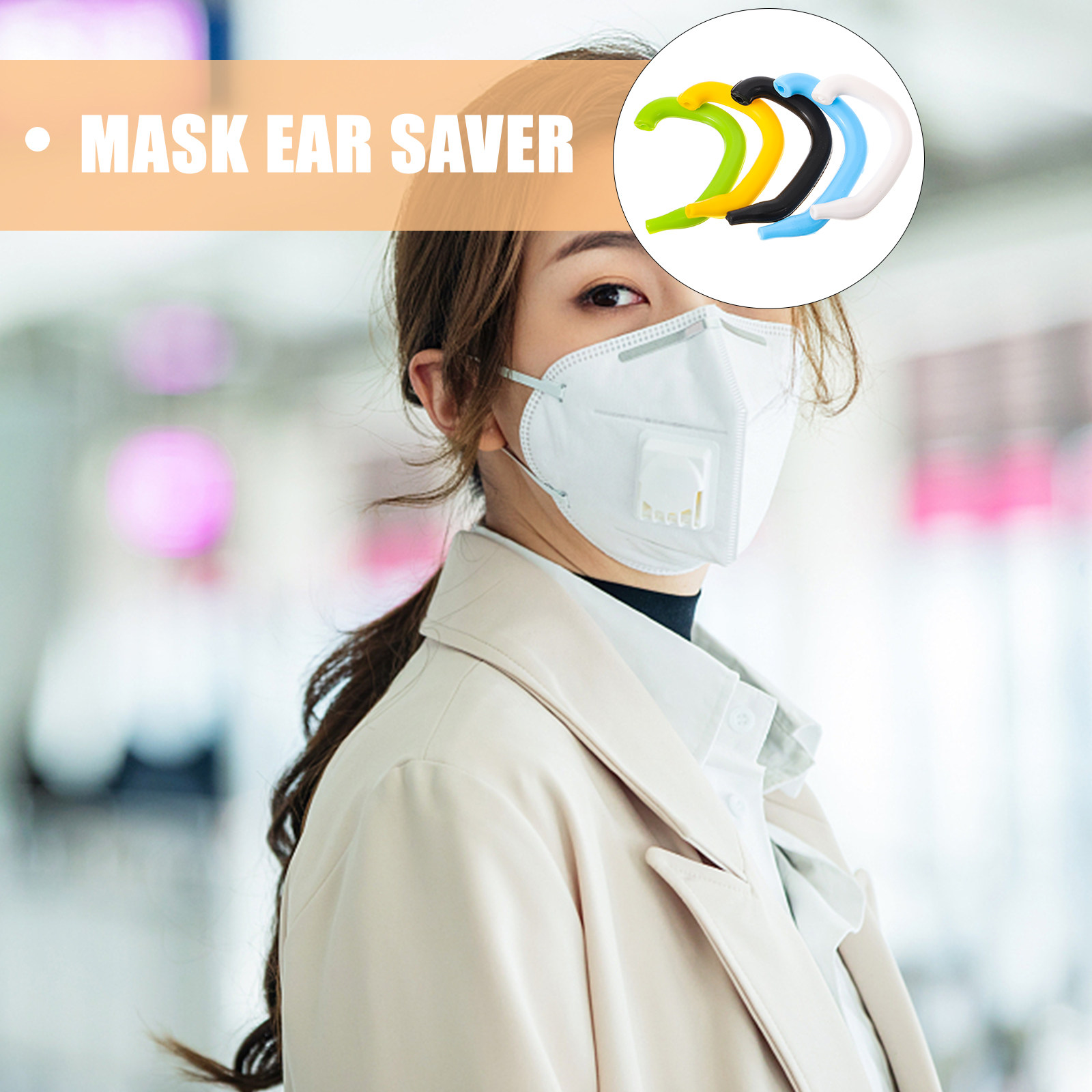 5Pcs Premium Silicone Ear Save – обзор и цена Mask Ear Saver Strap