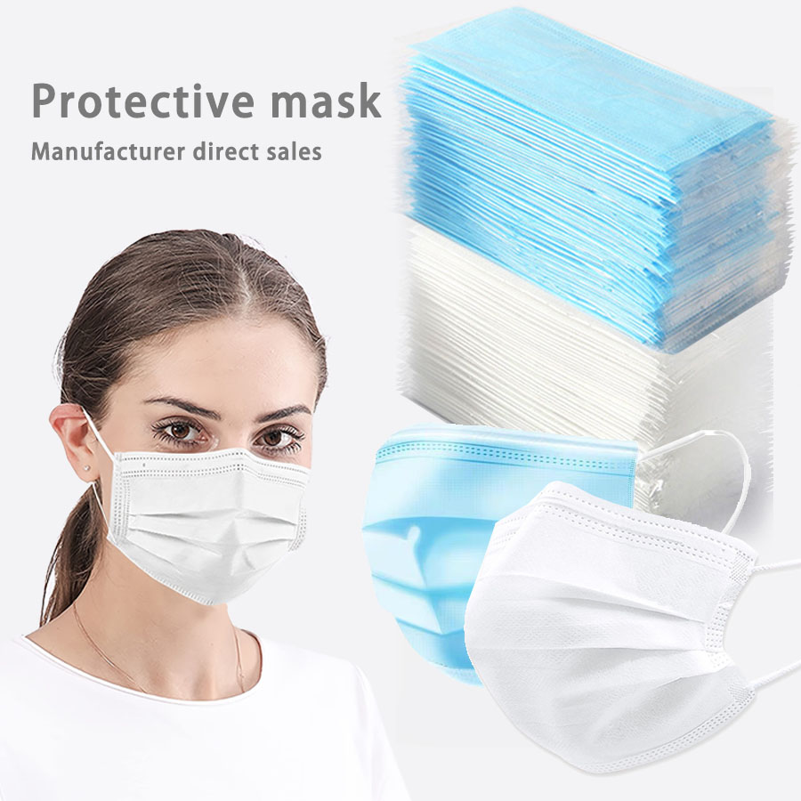 50/100Pcs Disposable Mask for  – обзор и цена Disposable Mask Blue