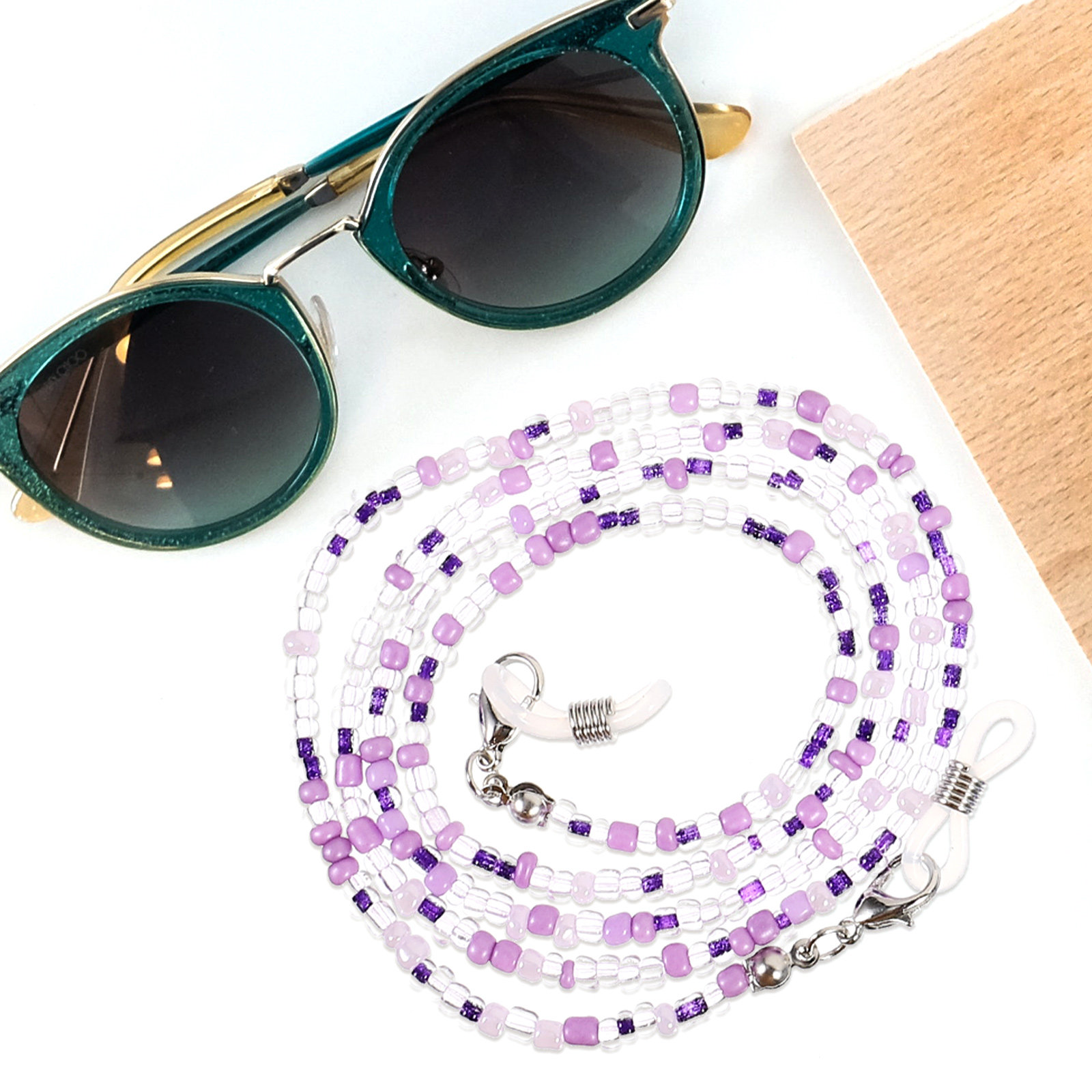 5Pcs Eyeglass Chains Beaded An – обзор и цена Mask Chain Holder