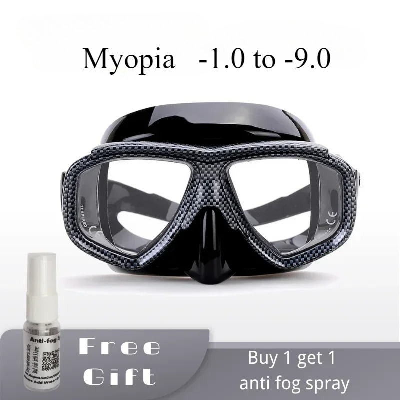 Myopia scuba diving Mask Snake – обзор и цена Anti Pollution Mask
