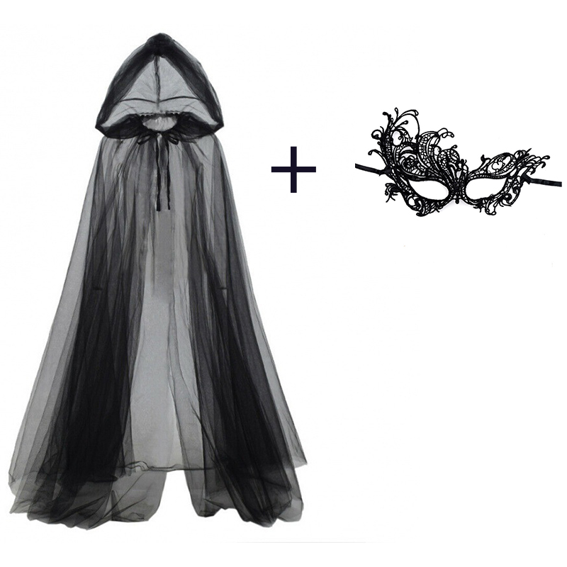 2pcs Set of Black Veil Cape An – обзор и цена Black Face Mask Pack