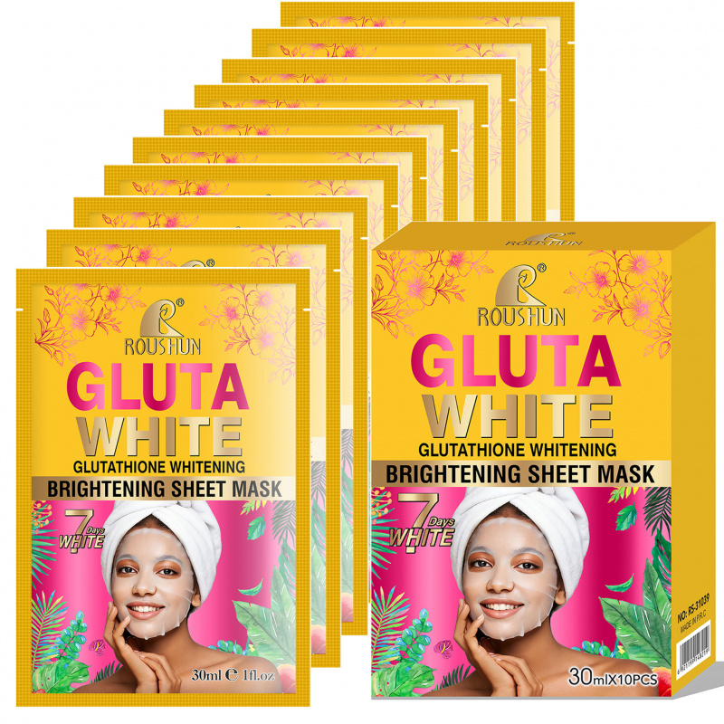 Gluta White Facial Mask Facial – обзор и цена Face Mask Storage Box