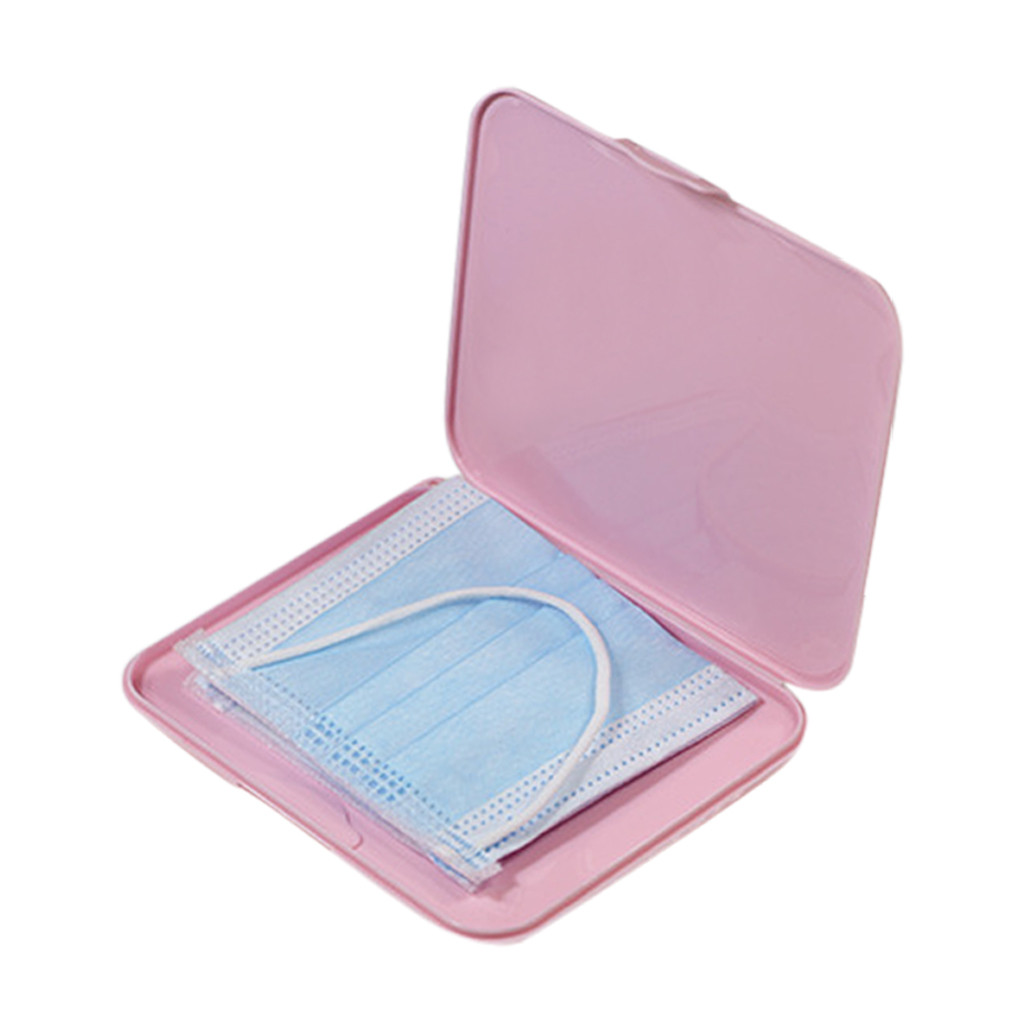 Pink Mask Cover Green Box Mask – обзор и цена Face Mask Storage Box