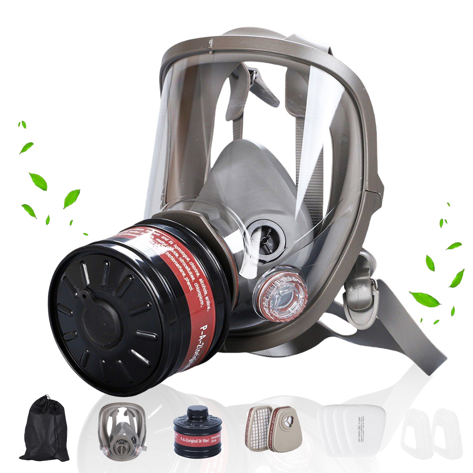 Full Face Gas Masks Survival C – обзор и цена Dust Mask Construction