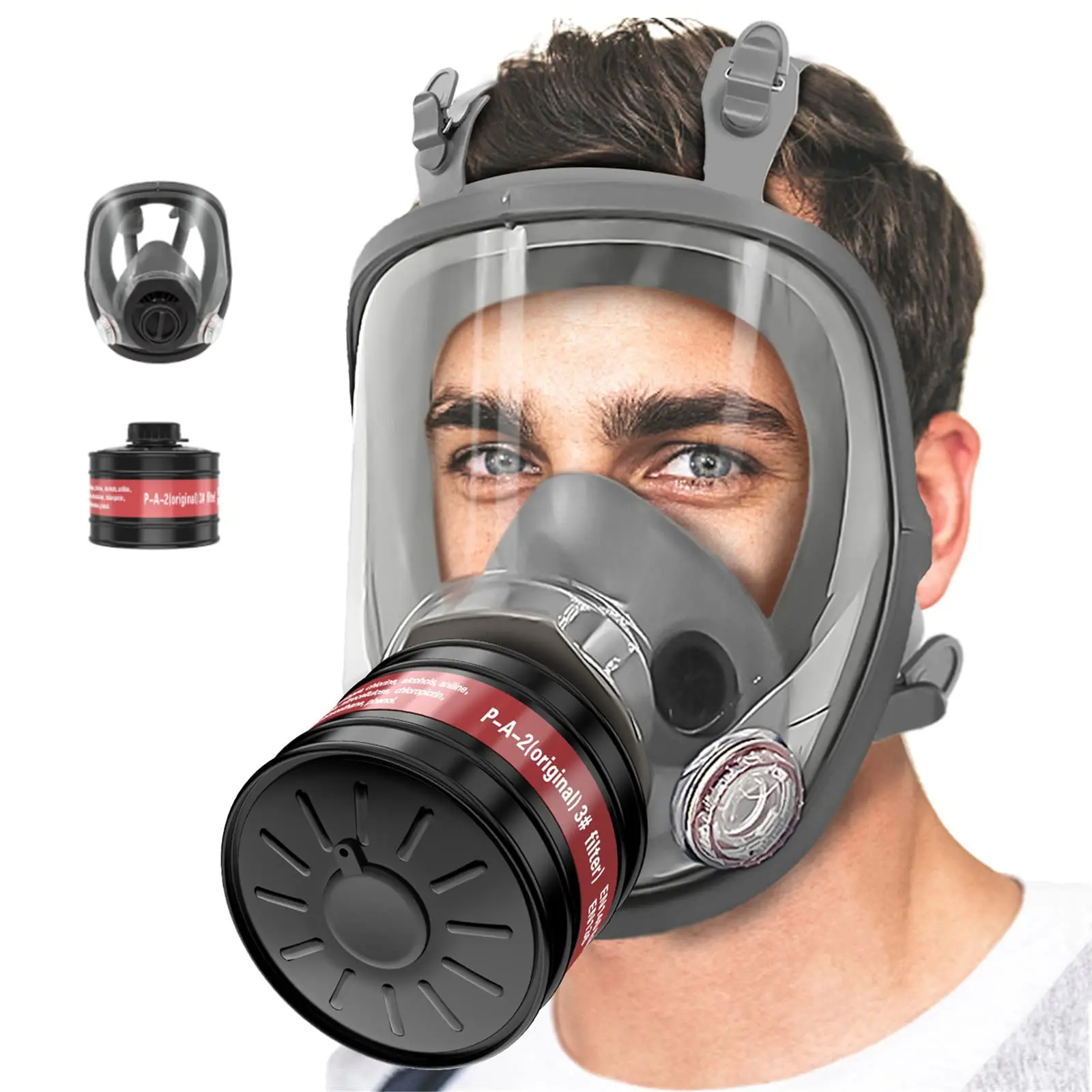 Full Face Gas Masks Survival C – обзор и цена Dust Mask Construction