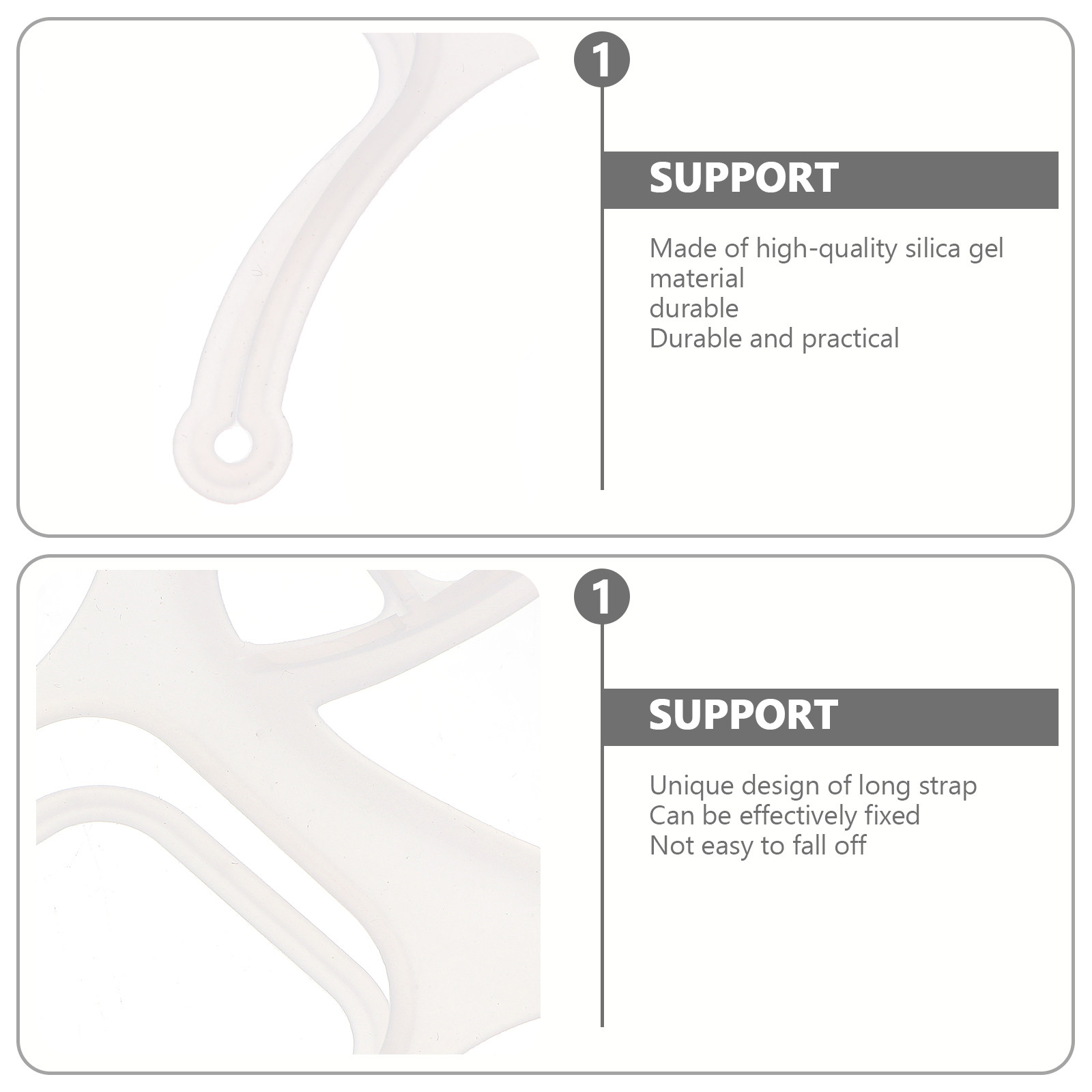 5Pcs Silicone Mask Brackets Co – обзор и цена Silicone Mask Bracket