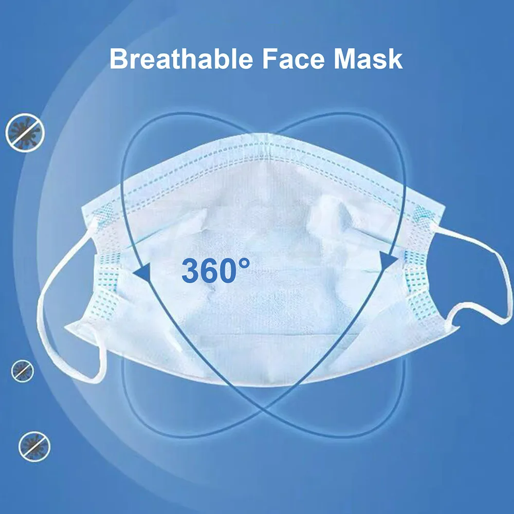 100/200pcs Nipah Virus Persona – обзор и цена Disposable Surgical Mask