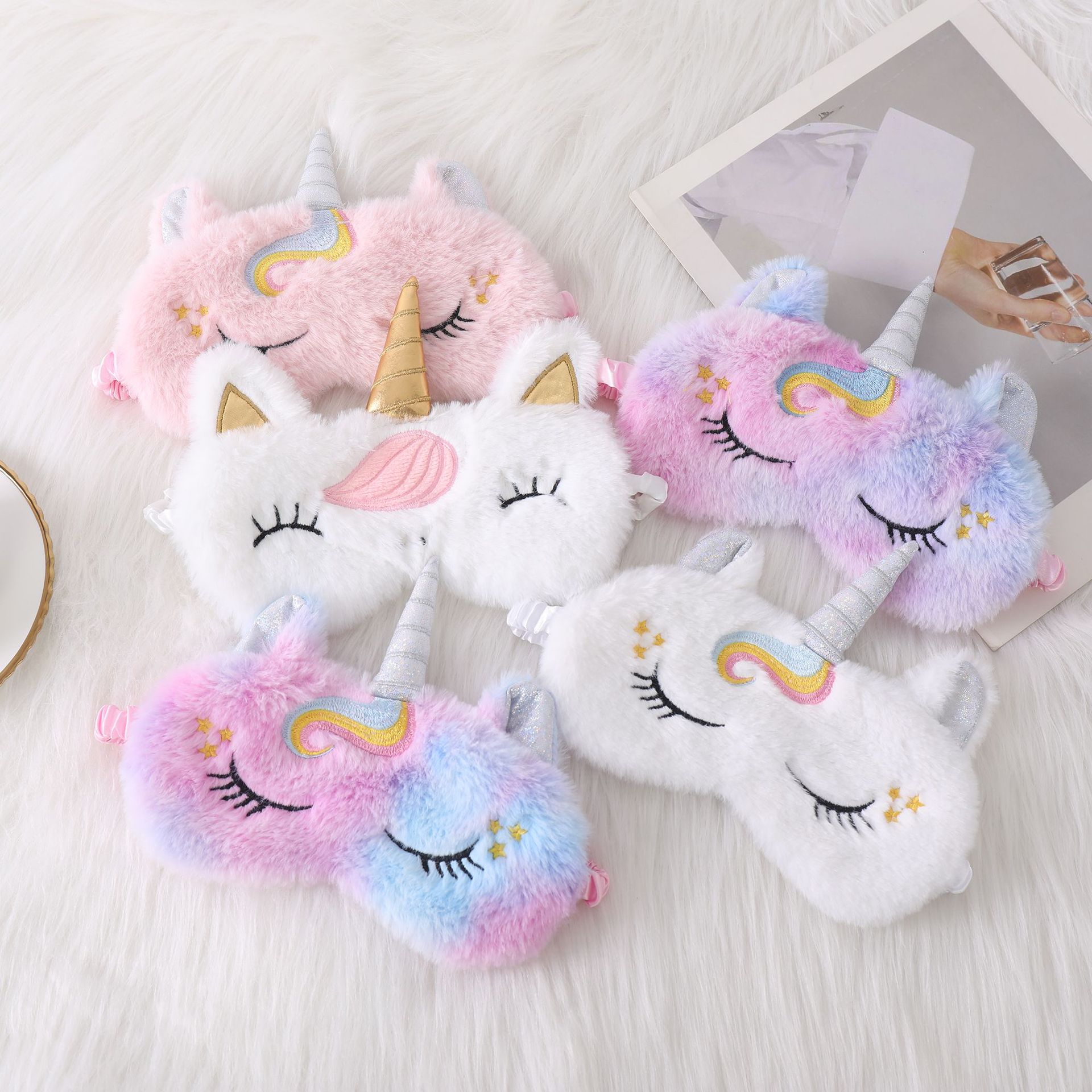 Soft Plush Sleeping Eye Masks  – обзор и цена Kids Face Mask