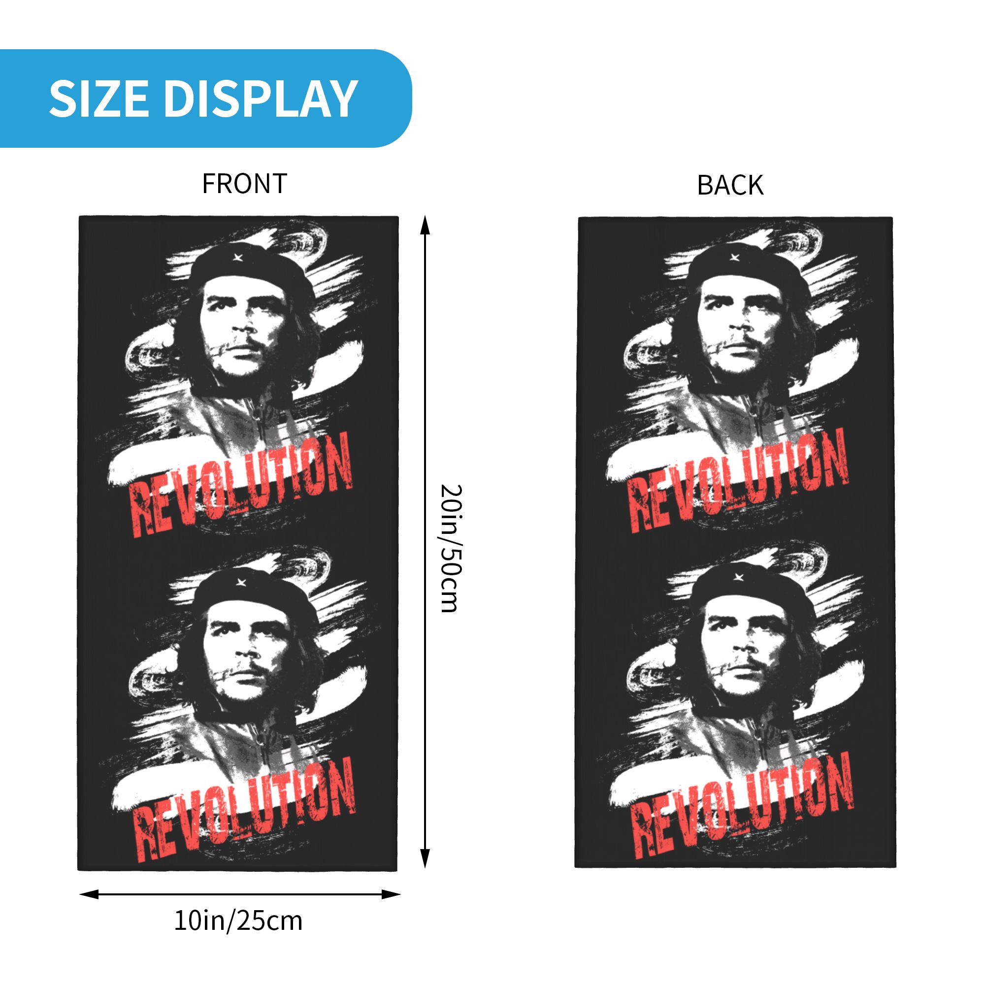 Custom Che Guevara Revolution  – обзор и цена Neck Gaiter Face Cover