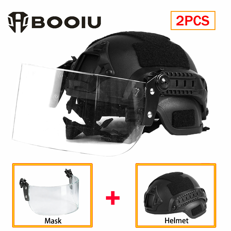 BOOIU New Tactical Helmet Face – обзор и цена Kids Face Mask