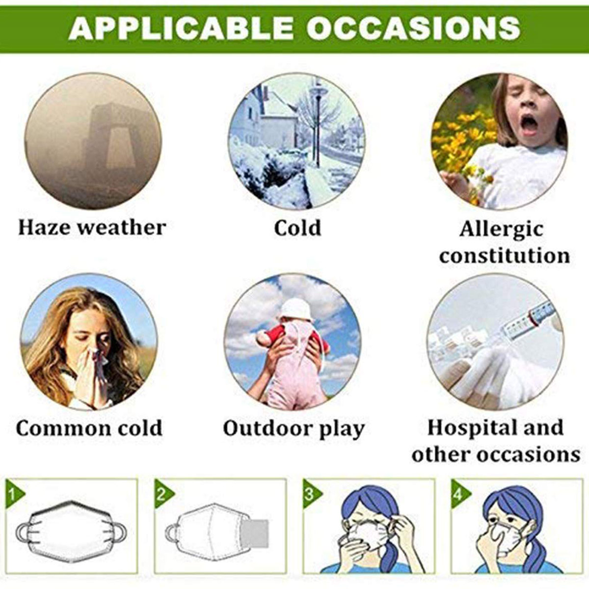 20pcs Fine Denier Face Mask Fi – обзор и цена Pm2.5 Filter Insert