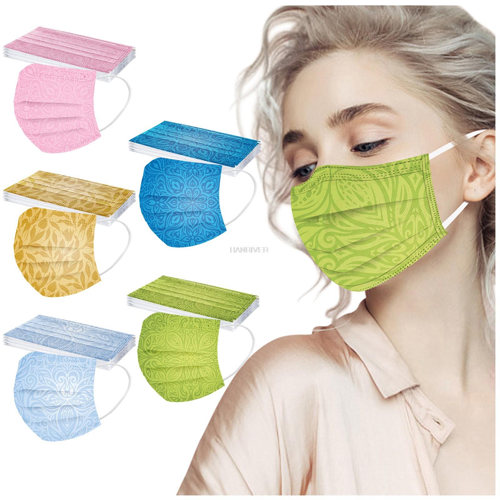 50pcs pack of three layers of  – обзор и цена Disposable Surgical Mask