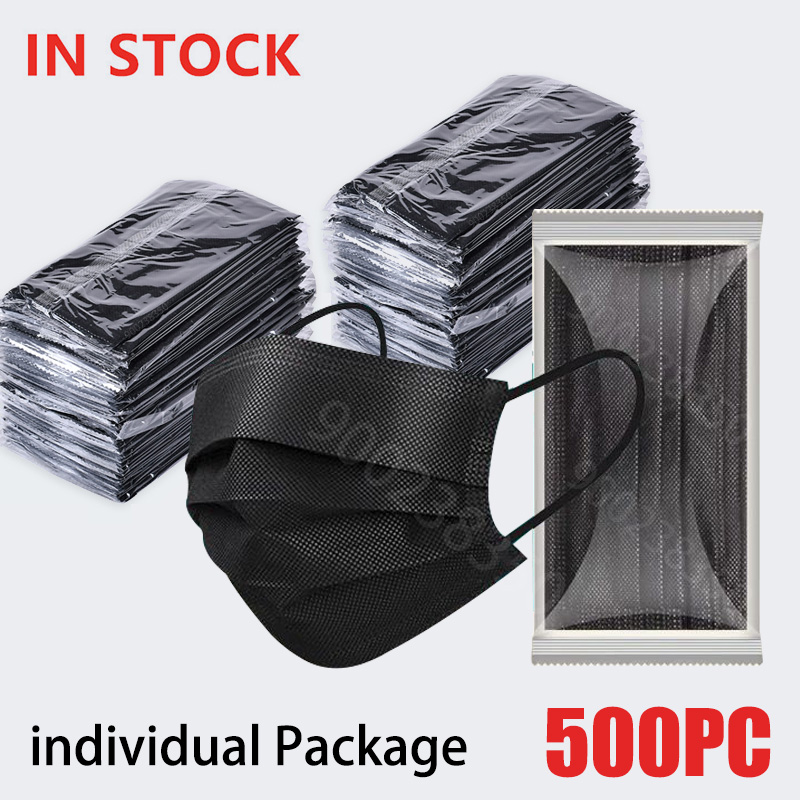 50-500pcs Black Disposable Cer – обзор и цена Disposable Surgical Mask