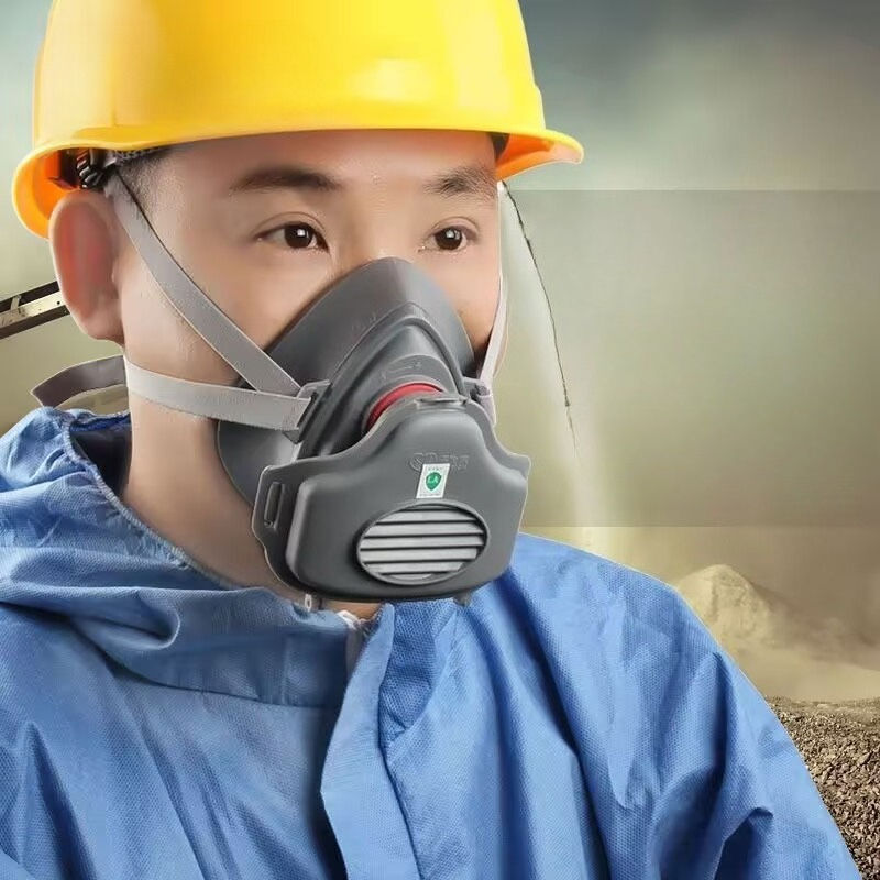 House Clean Work Safety Rubber – обзор и цена Respirator Half Face