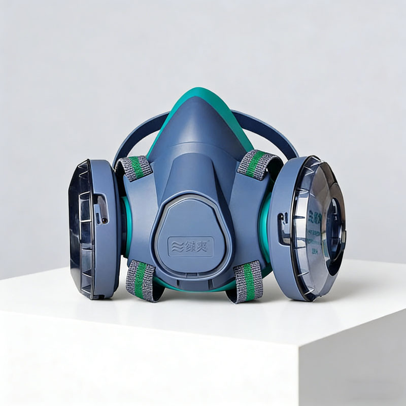 Dual Filter Silicone Half Face – обзор и цена Respirator Half Face