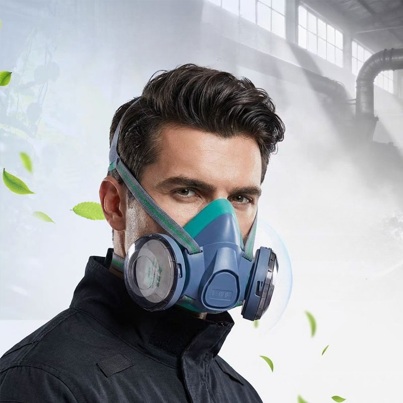 Dual Filter Silicone Half Face – обзор и цена Respirator Half Face