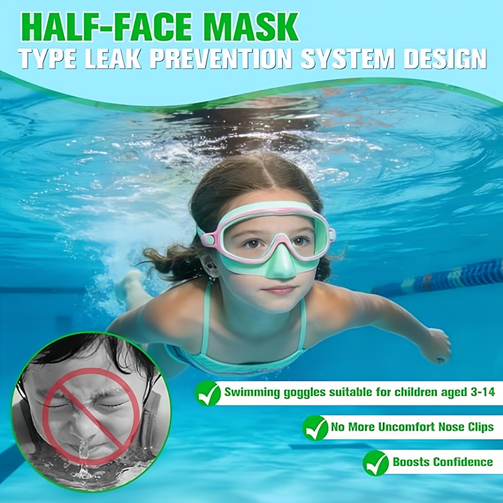 Kids Swimming Goggles with Nos – обзор и цена Anti Pollution Mask