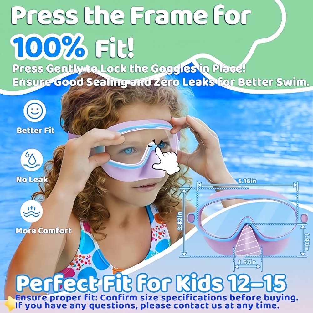 Kids Swimming Goggles with Nos – обзор и цена Anti Pollution Mask