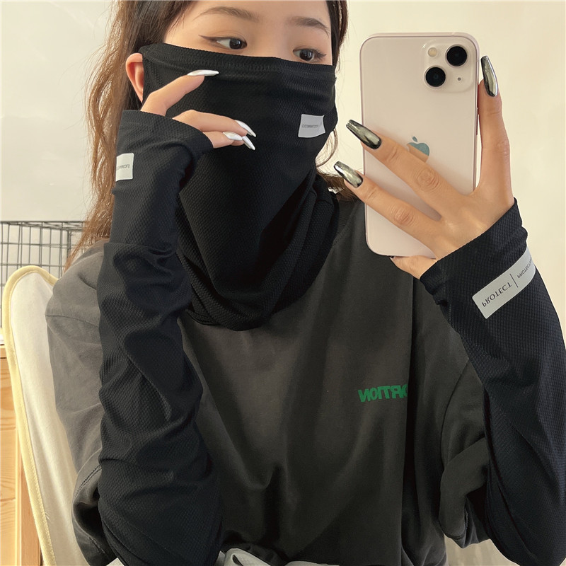 2Pcs Set Sun UV Protection Arm – обзор и цена Sports Mask Breathable