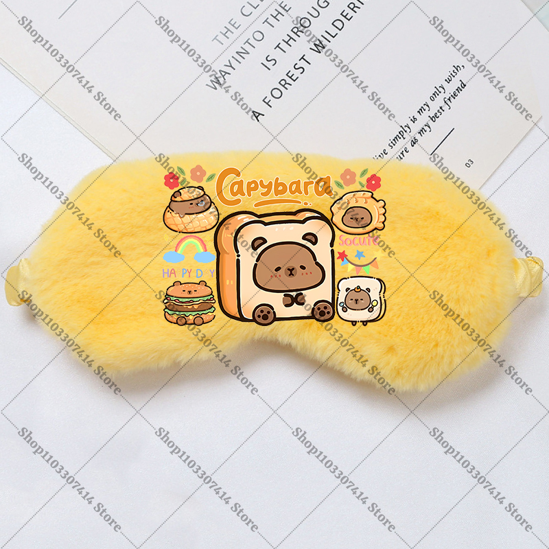 Capybara Girl Cartoon Sleep Ey – обзор и цена Kids Face Mask