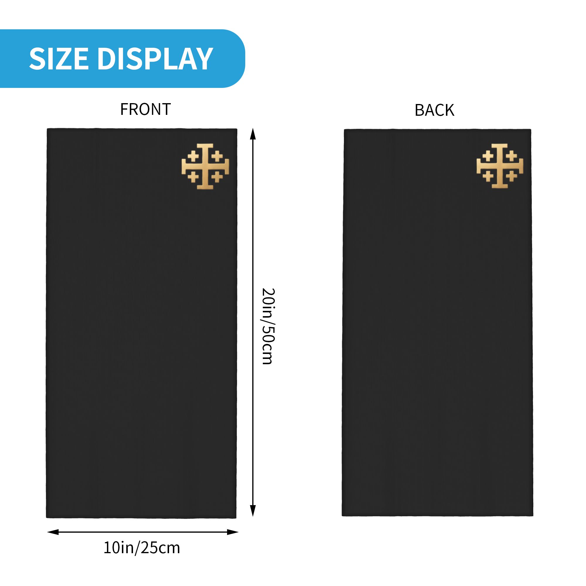 Knight Jerusalem Cross Christi – обзор и цена Neck Gaiter Face Cover