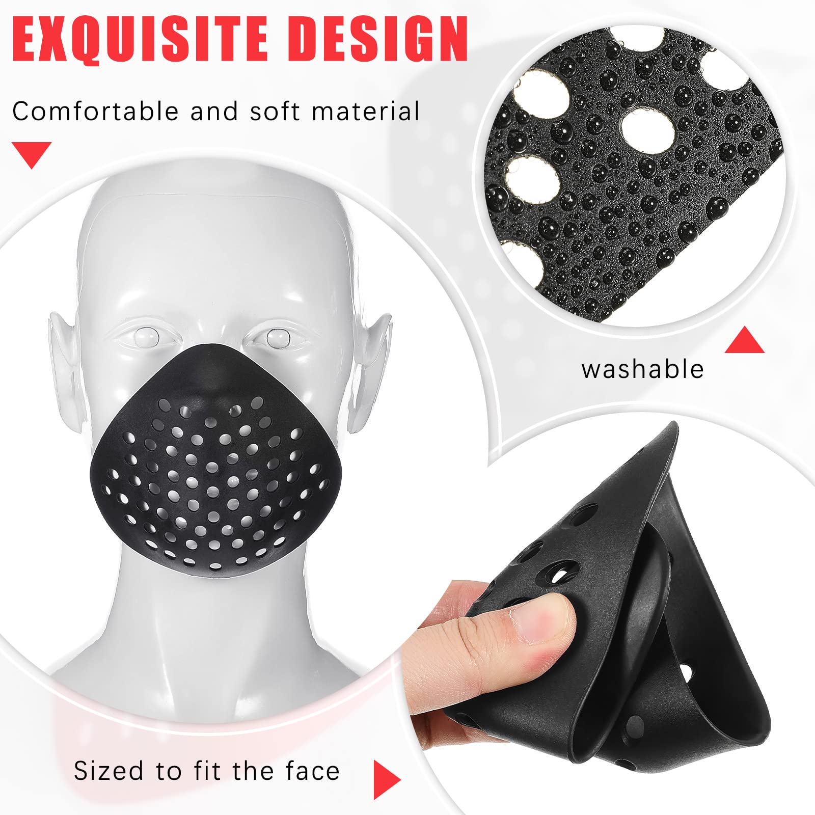 Half Face Bracket Silicone Mas – обзор и цена Silicone Mask Bracket