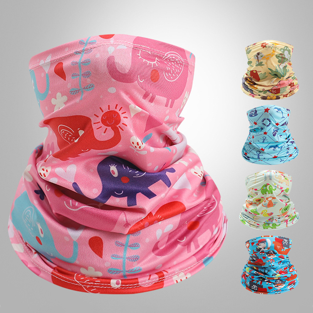 Kids Neck Cover Cute Ice Silk  – обзор и цена Kids Face Mask