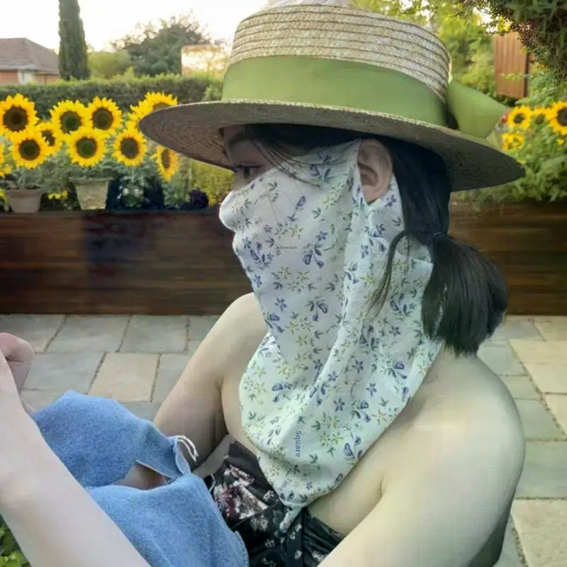 Flowers Summer Sunscreen Mask  – обзор и цена Kids Face Mask