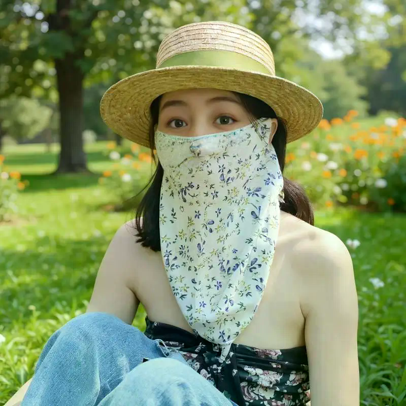 Flowers Summer Sunscreen Mask  – обзор и цена Kids Face Mask