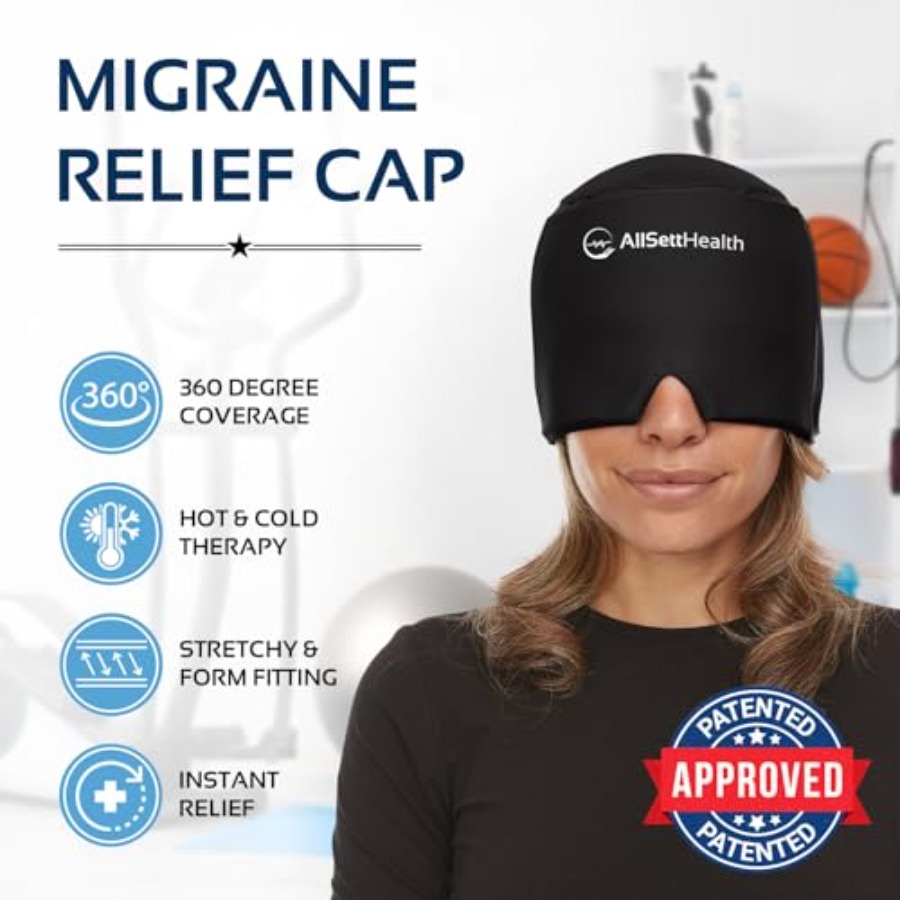 Migraine Relief Cap Ice Head W – обзор и цена Black Face Mask Pack