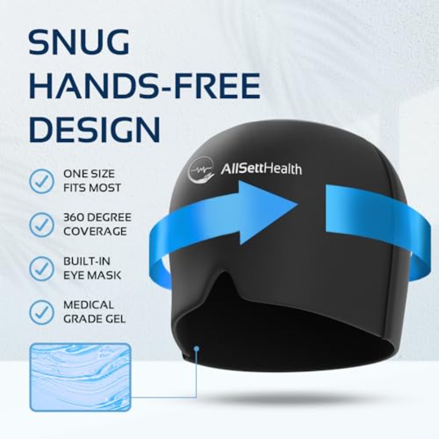 Migraine Relief Cap Ice Head W – обзор и цена Black Face Mask Pack