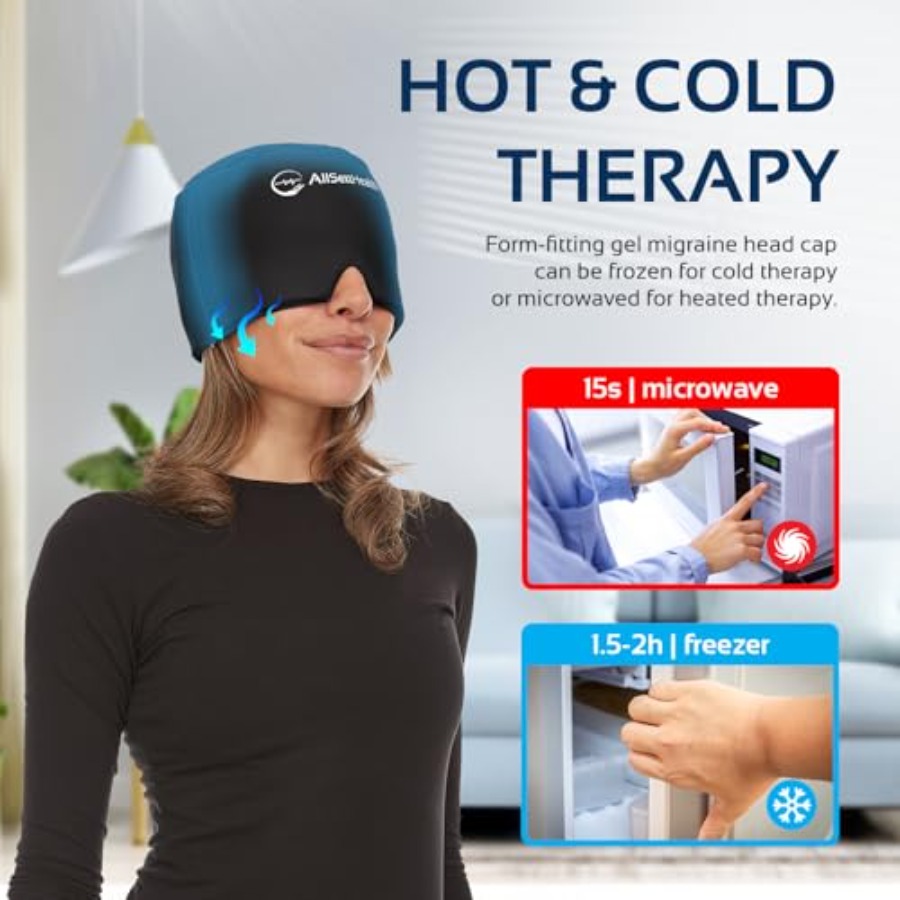 Migraine Relief Cap Ice Head W – обзор и цена Black Face Mask Pack