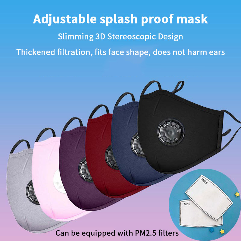 Anti-pollution PM2.5 Dust Mask – обзор и цена Cloth Face Mask Washable